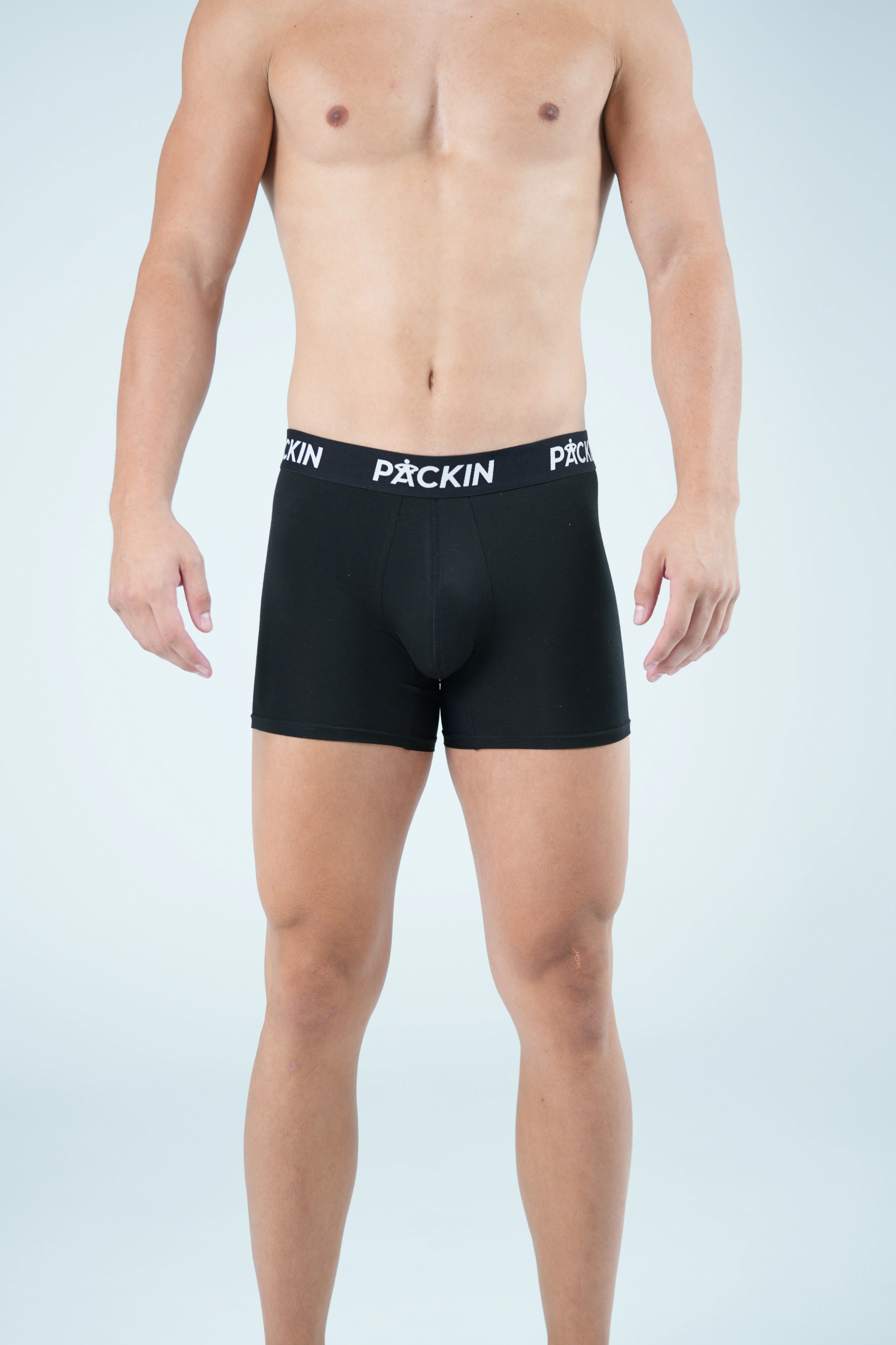 Packin Black Trunks